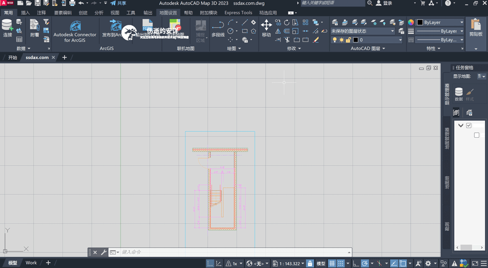 Autodesk AutoCAD Map 3D 2023.0.3 中文破解版下载