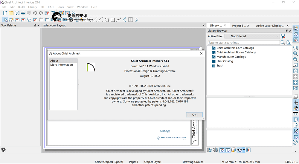 Chief Architect Interiors X14 v24.3.0.84 破解版下载