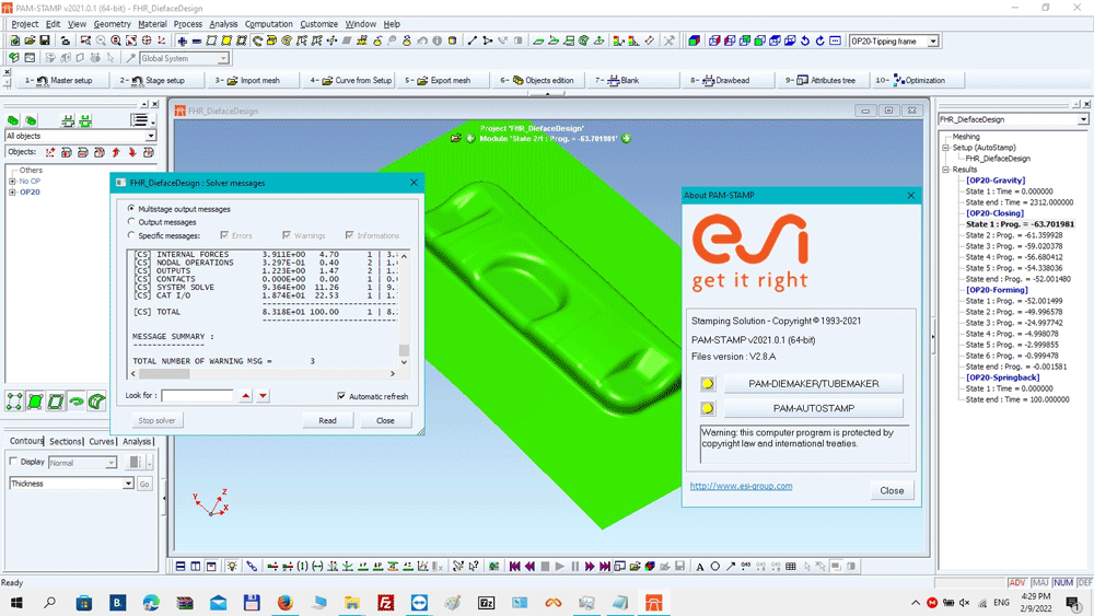 ESI PAM-STAMP 2021.1 破解版下载