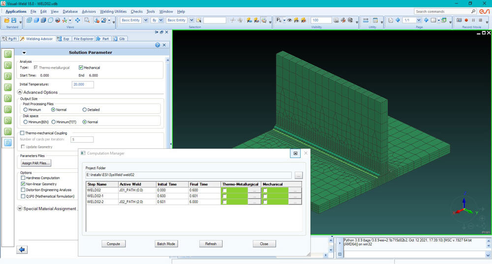 ESI SYSWELD Solvers 2021.0 破解版下载