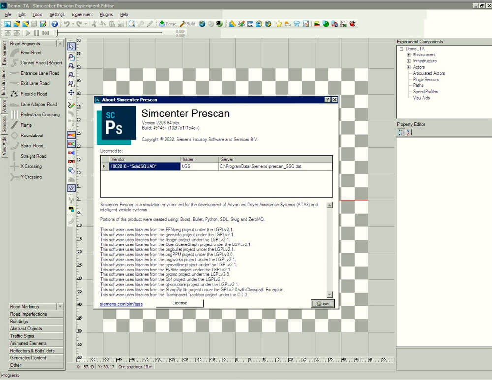 Siemens Simcenter PreSCAN 2206 破解版下载