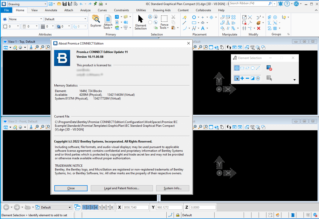 Bentley Promis.e CONNECT Edition Update 13 v10.13.00.049 破解版下载