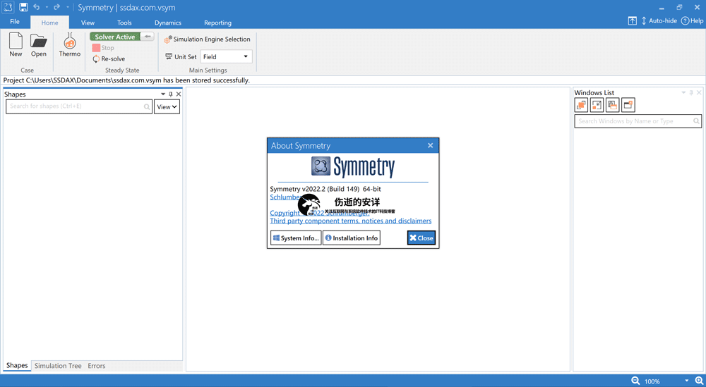 Schlumberger Symmetry 2022.2 build 149 破解版下载