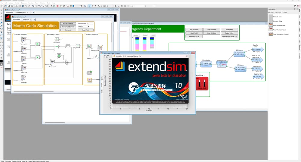 ExtendSim Pro 10.1.1 破解版下载