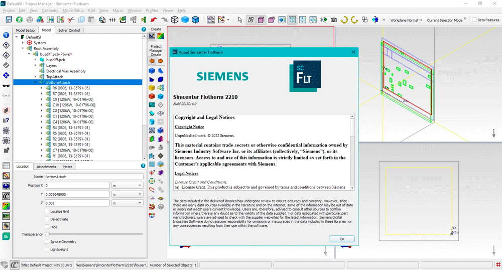 Siemens Simcenter FloTHERM 2210 破解版下载