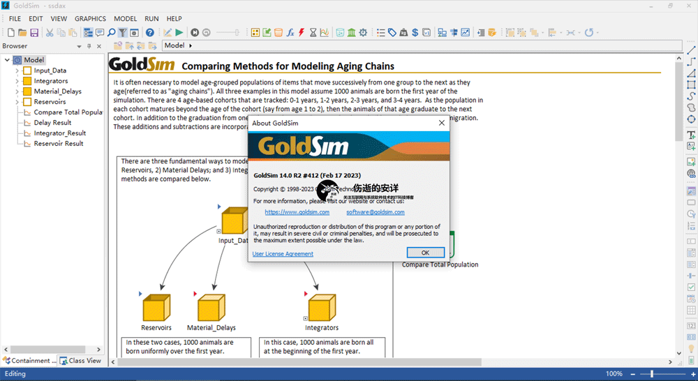 GoldSim 2022 v14.Rr Build 449 破解版下载