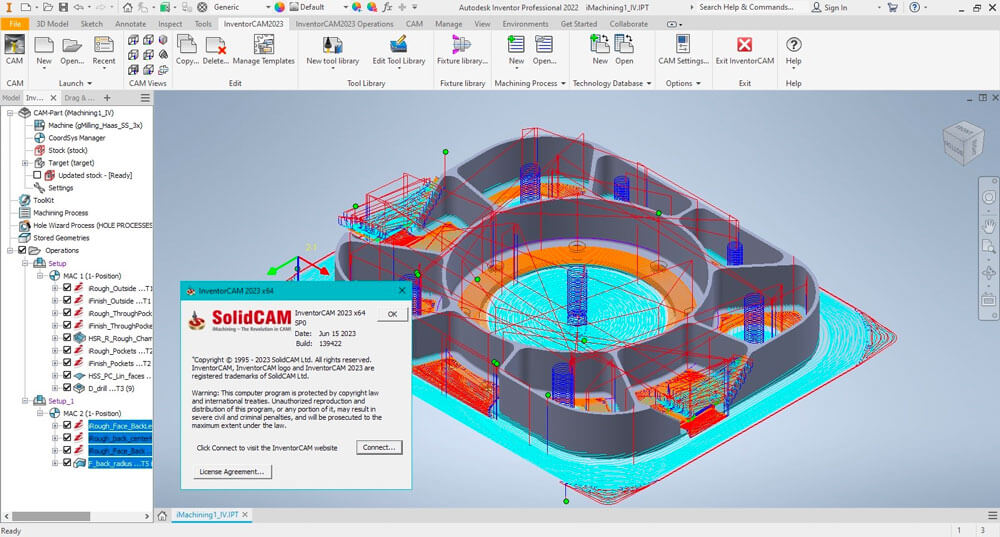 InventorCAM 2023 SP3 HF5 for Autodesk Inventor 破解版下载