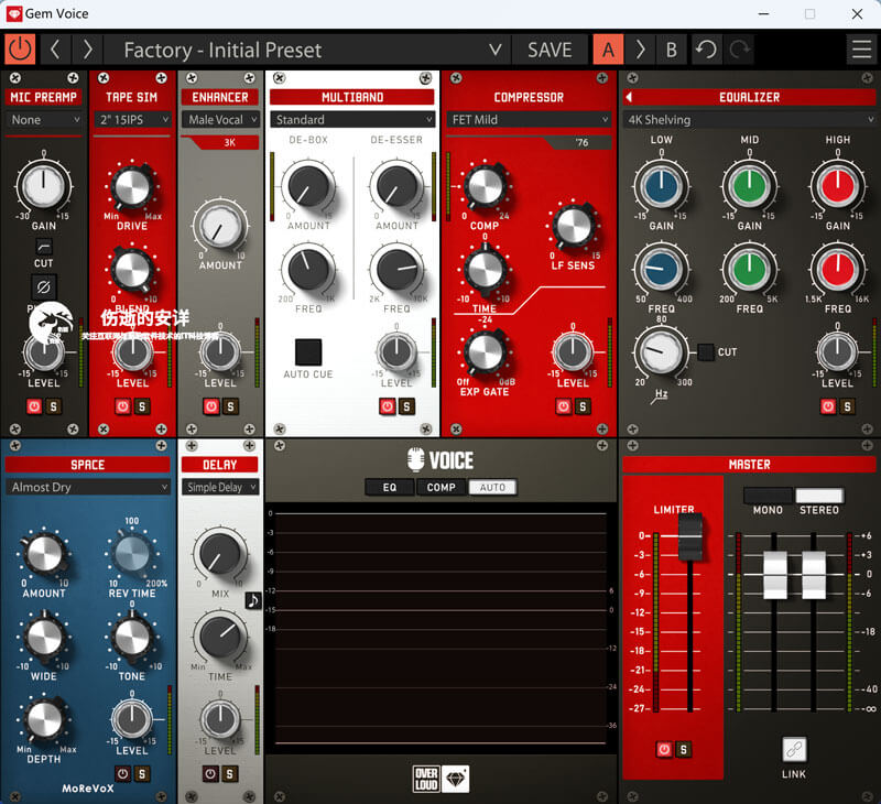 Overloud Gem Voice v1.0.5 破解版下载【Win+Mac】
