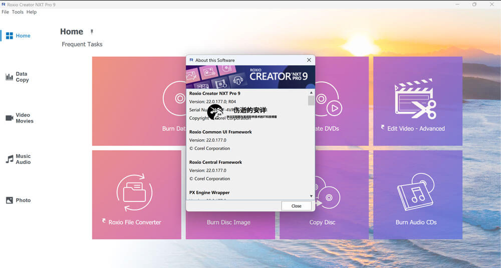 Roxio Creator NXT Pro 9 v22.0.186.0 破解版下载