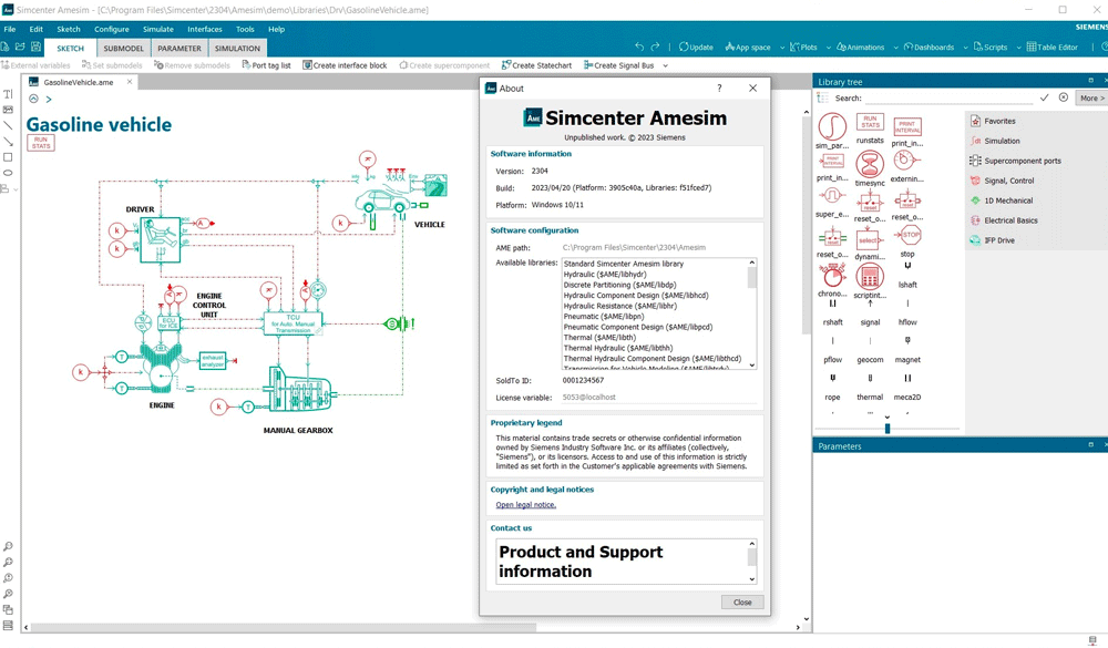 Siemens Simcenter Amesim 2304 破解版下载【Win+Linux】