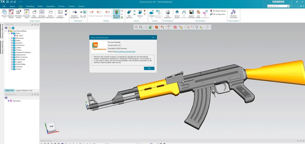 Siemens Tecnomatix Process Simulate 2301.0 破解版下载