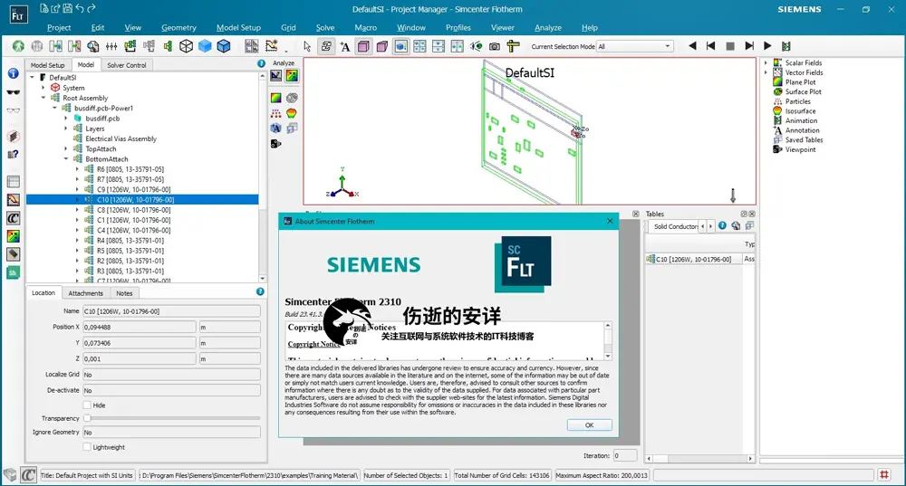 Siemens Simcenter FloTHERM 2310 破解版下载