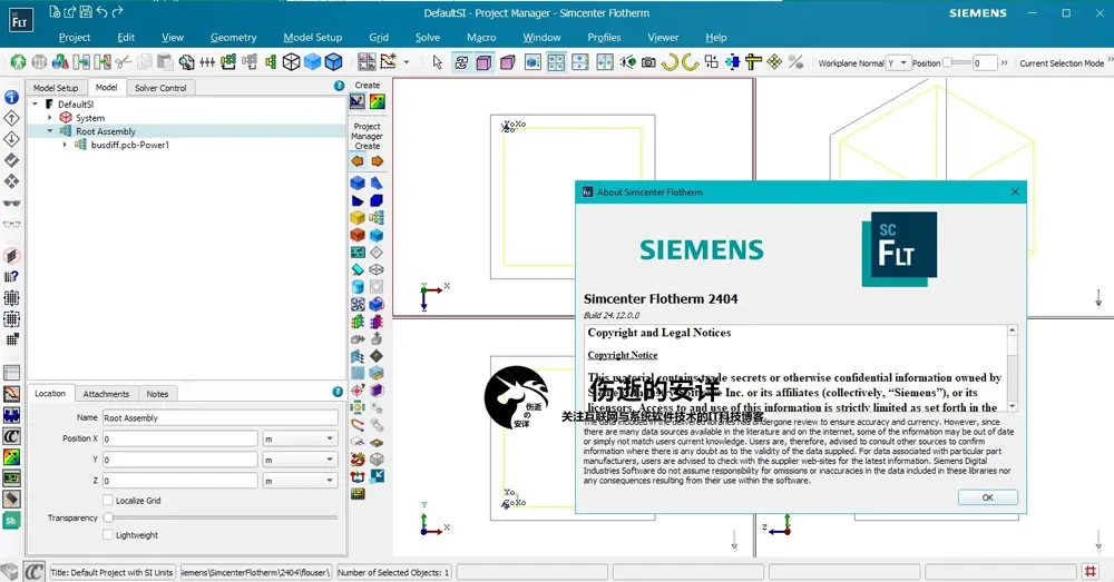 Siemens Simcenter Flotherm 2404 破解版下载