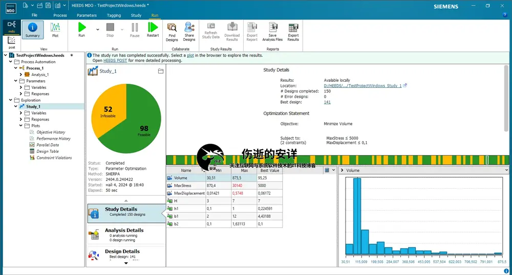 Siemens Simcenter HEEDS MDO 2404.001 + VCollab 21.1 破解版下载