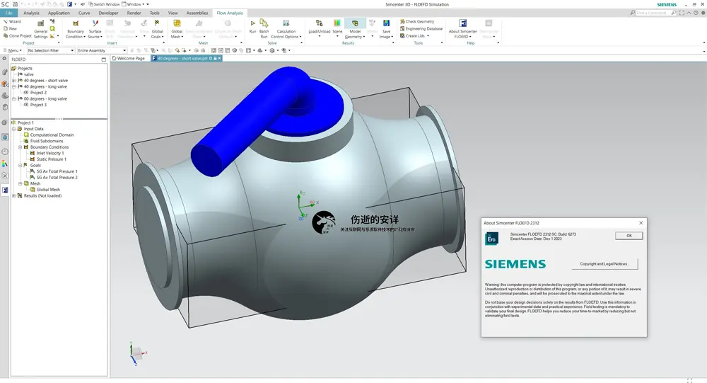 Siemens Simcenter FloEFD 2312.0 v6273 for Simcenter3D 破解版下载