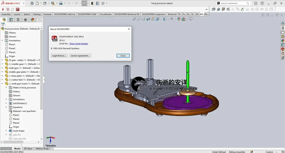 Dassault SolidWorks Premium 2025 SP0 破解版下载