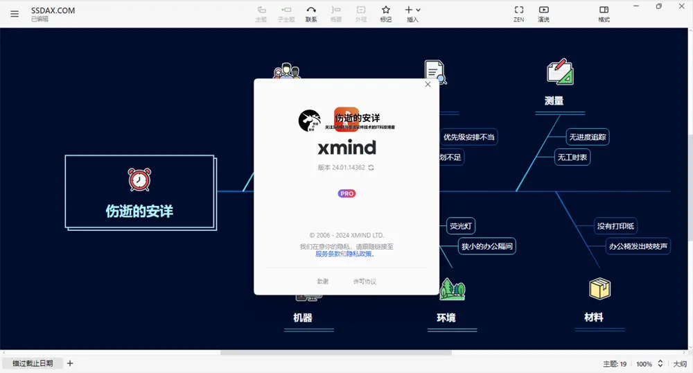 思维导图软件 XMind 2024 v24.04.10291 破解版下载【Win+Mac】