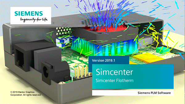 Siemens Simcenter FloTHERM Suite 2019.2 破解版下载