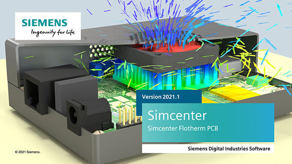 Siemens Simcenter FloTHERM PCB 2021.2 破解版下载