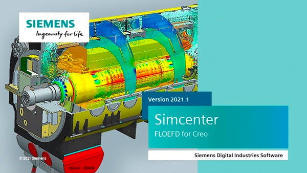 Siemens Simcenter FloEFD 2021.2.1 v5446 for PTC Creo 破解版下载